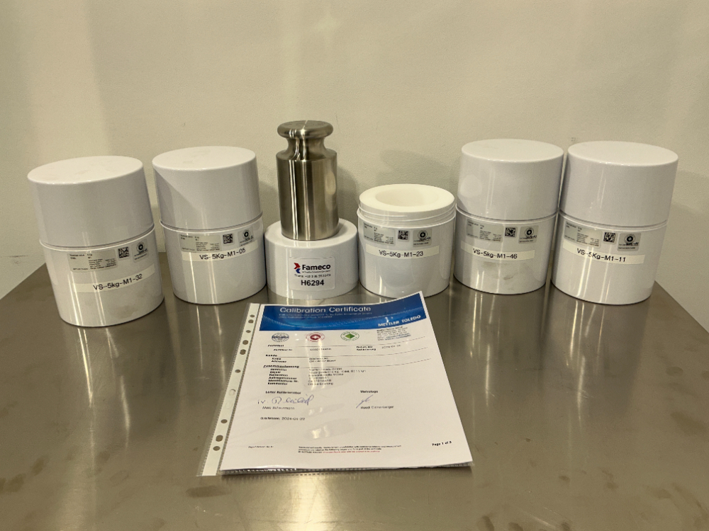 Image of METTLER TOLEDO Nominal value 5Kg - Set of 5 pieces